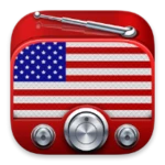 radio usa - radio usa fm + american radio stations android application logo